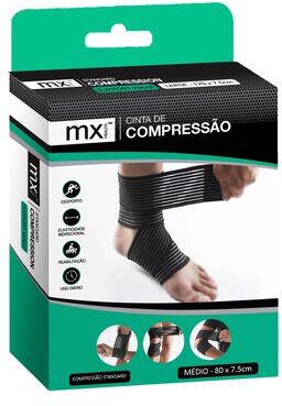 Mx Health Cinta de Compressão Standard Média 1 un