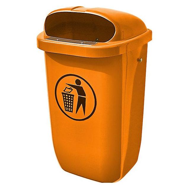 kaiserkraft Papierkorb nach DIN 30713 (50 l) (9191575)