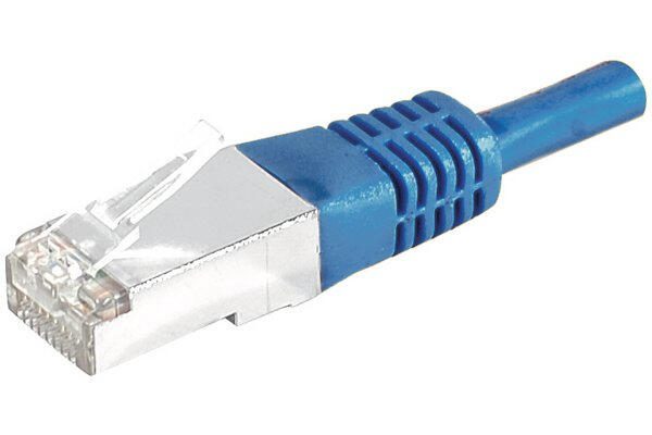 Dexlan Patchkabel Cat. 6A, S/FTP (PiMF), blau, 25,0 m 858325