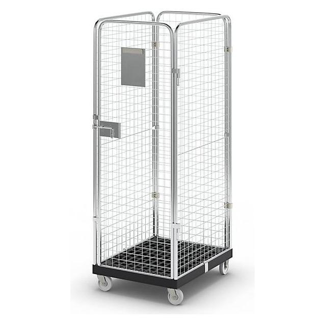 eurokraft basic Rollbehälter mit Gitterwänden (500 kg, 1) (KAD4A90051600COZ101RC)