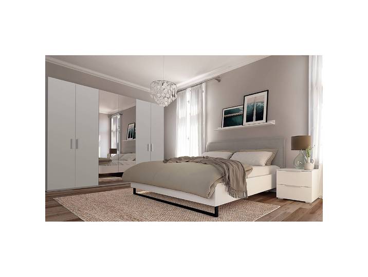 Armoire pure reflect 270 x 236cm Gris/Gris soie