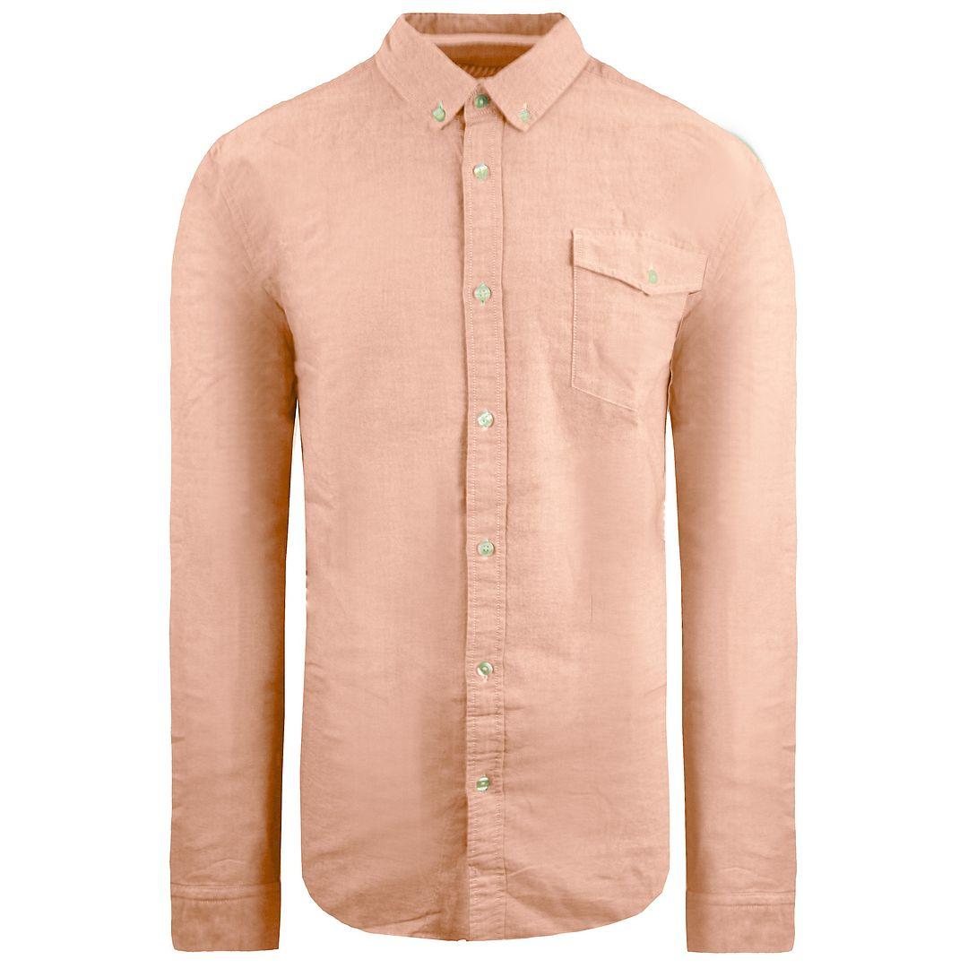 Scotch & Soda Oxford Heren Perzik Overhemd