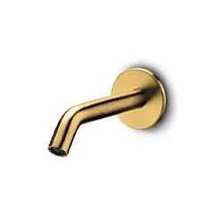 JEE-O Slimline Wandauslauf für Waschtisch und Wanne, PVD gold matt, 800-3925 800-3925