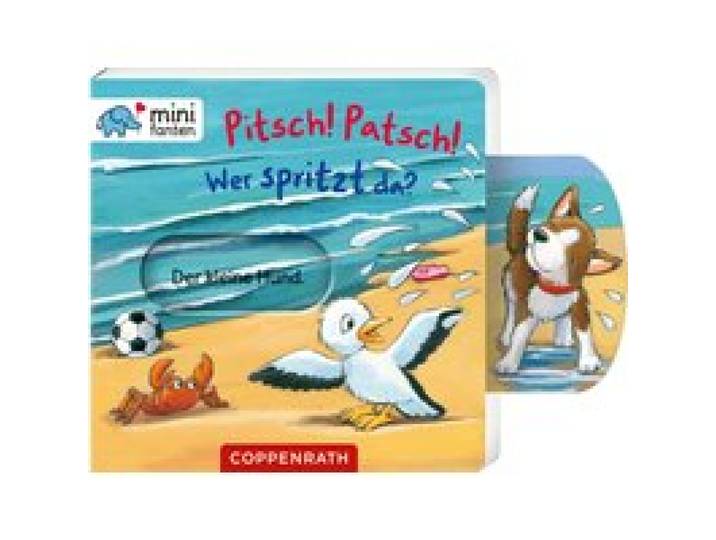 Pappbilderbuch minifanten Pitsch! Patsch! Wer spritzt da?