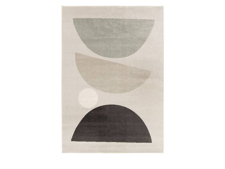 Tapis contemporain géométrique - 160x230cm multicolore polypropylène