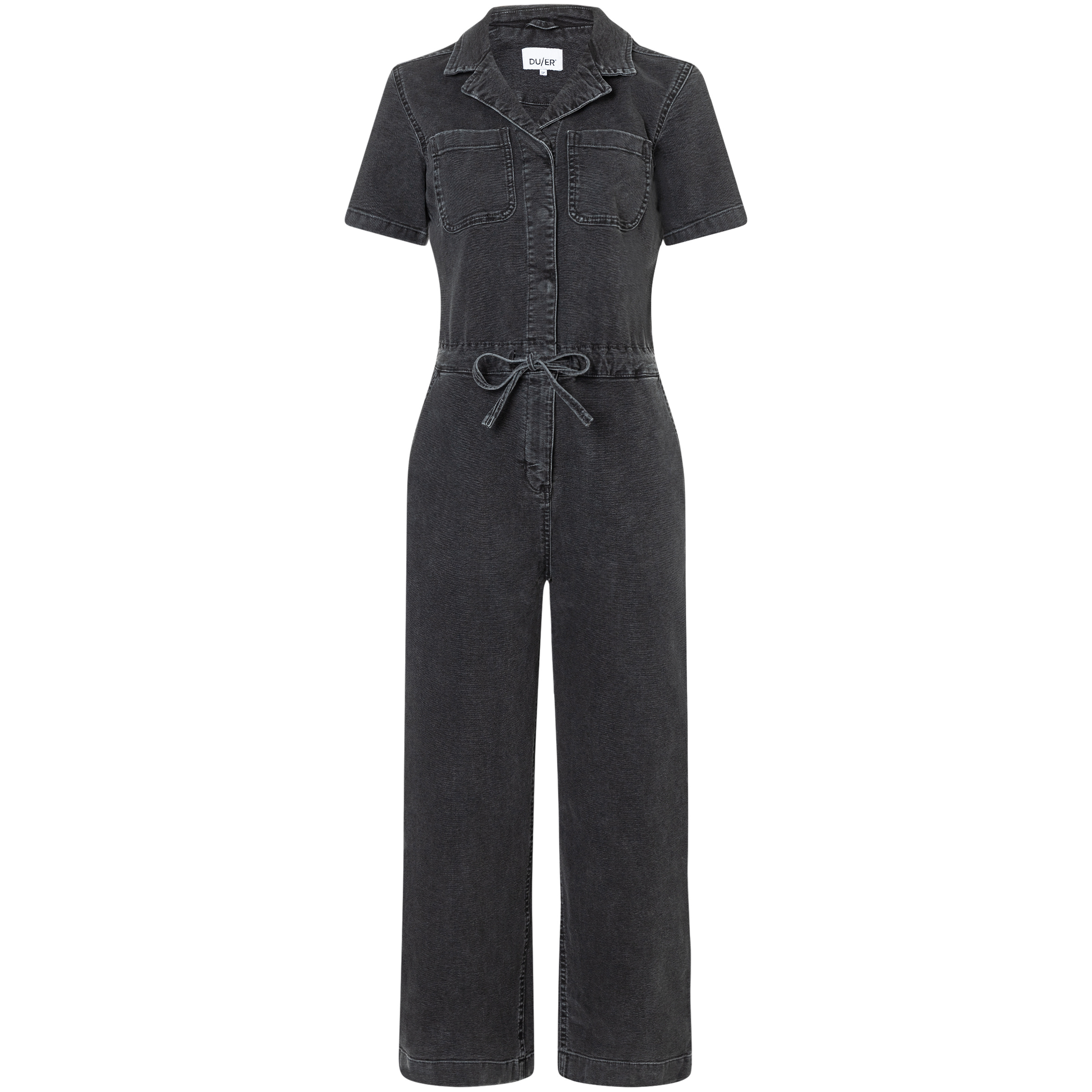 Duer Stretch Canvas Girlfriend Jumpsuit Damen Jumpsuits schwarz Größe XS Lifestyle Hautfreundlich