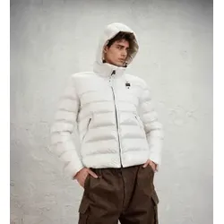 Blauer für Herren. 26WBLUC02054 Weiße Eco Adams Steppjacke (XXL), Lässig, Polyamid
