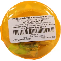 Pssst Pocket Ohrverschluss 4 ST