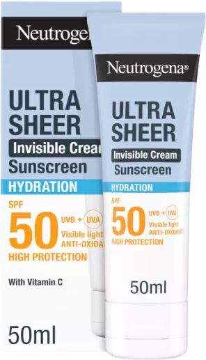 Neutrogena Ultra Sheer Crema Hidratante Invisible SPF50 50ml