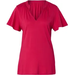 Tchibo - Shirt mit Flügelärmeln - Damen - Gr. S - pink