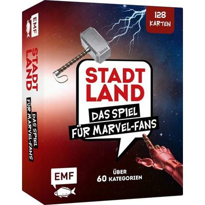 Kartenspiel: Stadt, Land, ... Das inoffizielle Spiel für Marvel-Fans mit 128 Karten