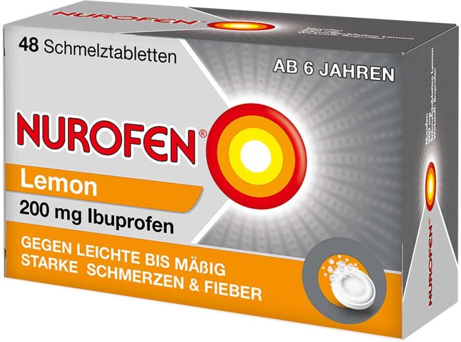 Nurofen 200 mg Schmelztabletten Lemon bei Kopfschmerzen