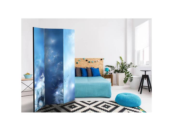 Paravent Magic of Nature Polaire Bleu 135 x 172 x 3cm