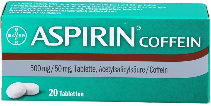 Bayer ASPIRIN Coffein Tabletten 20 St.