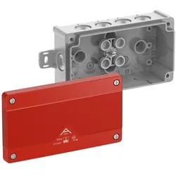Spelsberg 80270301 Abzweigkasten, Schutzart IP66, max. Leiterquerschnitt 2,52, Schlagfestigkeit IK07, Schutzklasse II, Ui 1000V AC, Ui 1000V DC