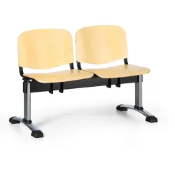 Wartezimmerbank ISO Biedrax LC9741 - Gestell verchromt