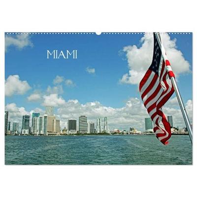 MIAMI (Wandkalender 2027 DIN A2 quer), CALVENDO Monatskalender