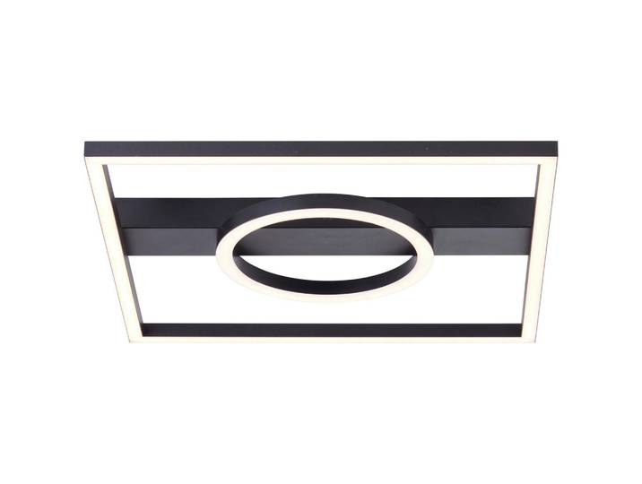 Brilliant Led-Paneel, Schwarz, Metall, Kunststoff, 42x5x40 cm, Lampen & Leuchten, Innenbeleuchtung, Deckenlampe, LED-Paneele