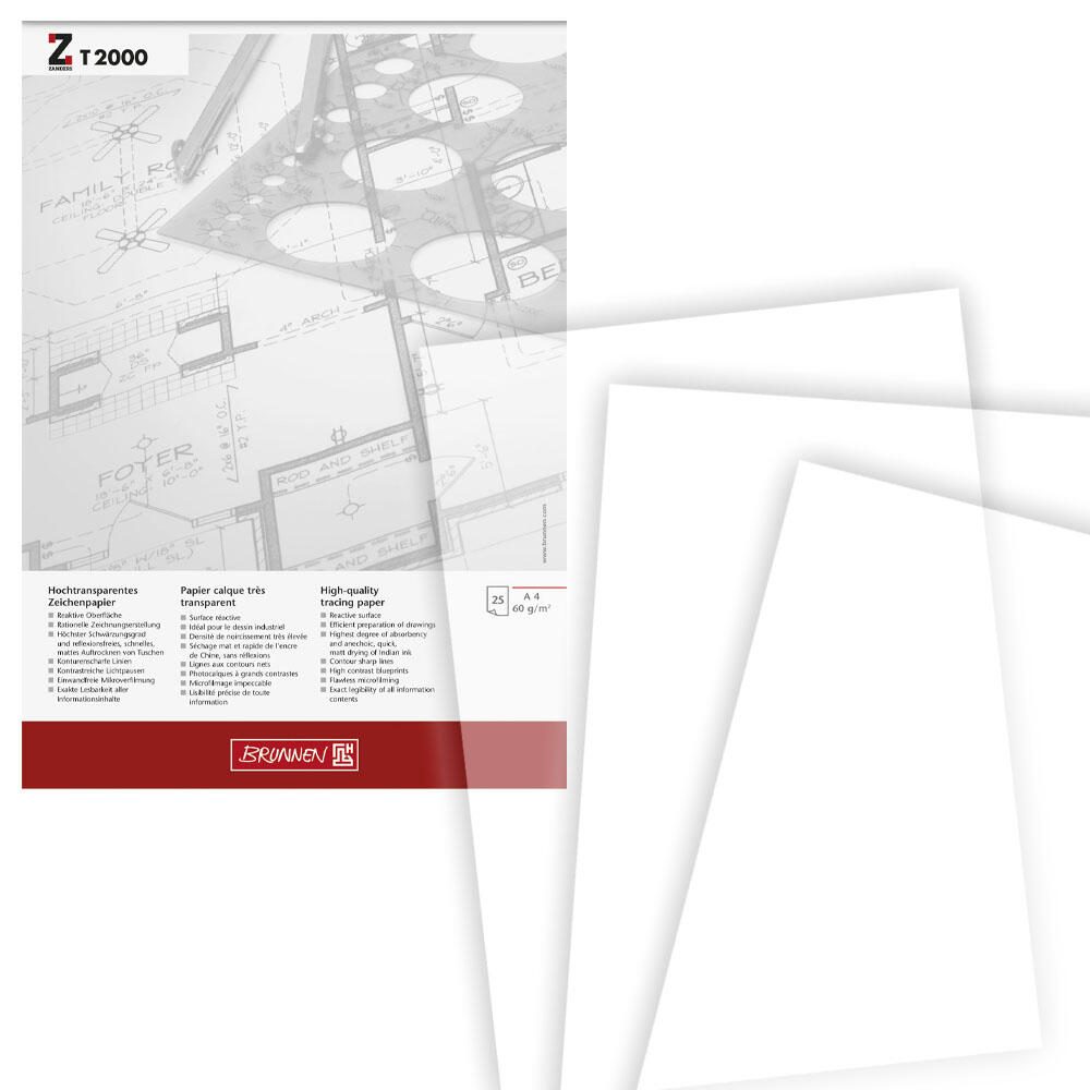 BRUNNEN Transparentpapier DIN A4 1047446