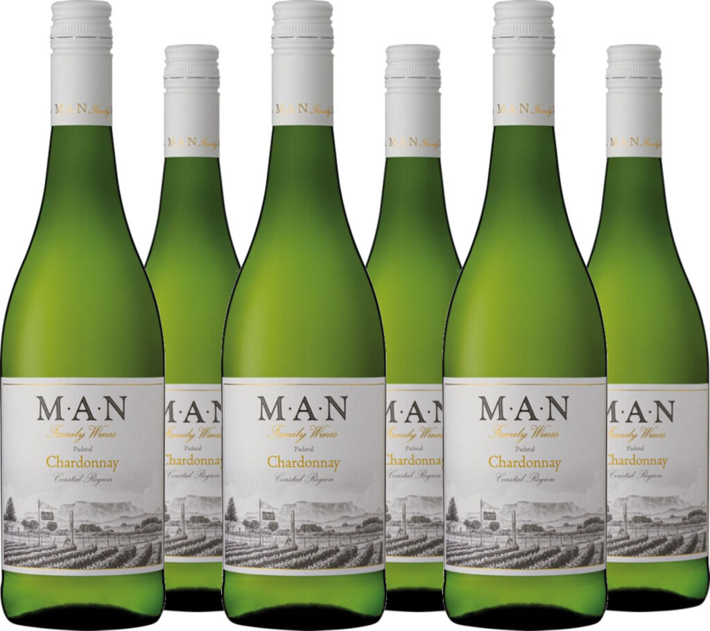 6er Vorteilspaket Padstal Chardonnay 2025 MAN Familiy Wines