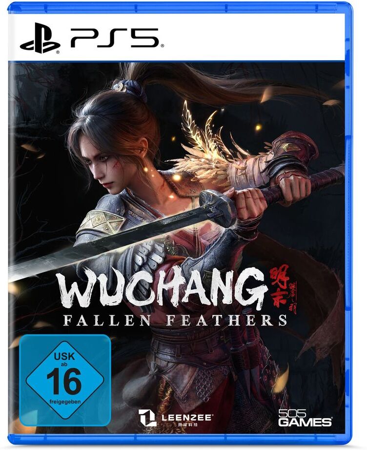 505 GAMES Spielesoftware "WUCHANG: Fallen Feathers - Standard Edition", blau (weiß, neutral), PlayStation 5, Spielesoftware, Spielesoftware