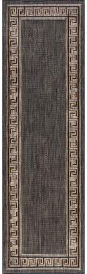 Alise Rugs Exo Coastal Border Indoor/Outdoor Area Rug