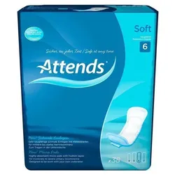 Attends Soft 6 Einlagen 38er Pack 4X38 St