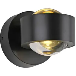Just Light, Wandleuchte, LED Wandleuchte CHIA Akku Wandlampe AKKU USB Up&Down drehbar Timer Funktion (200 lm)