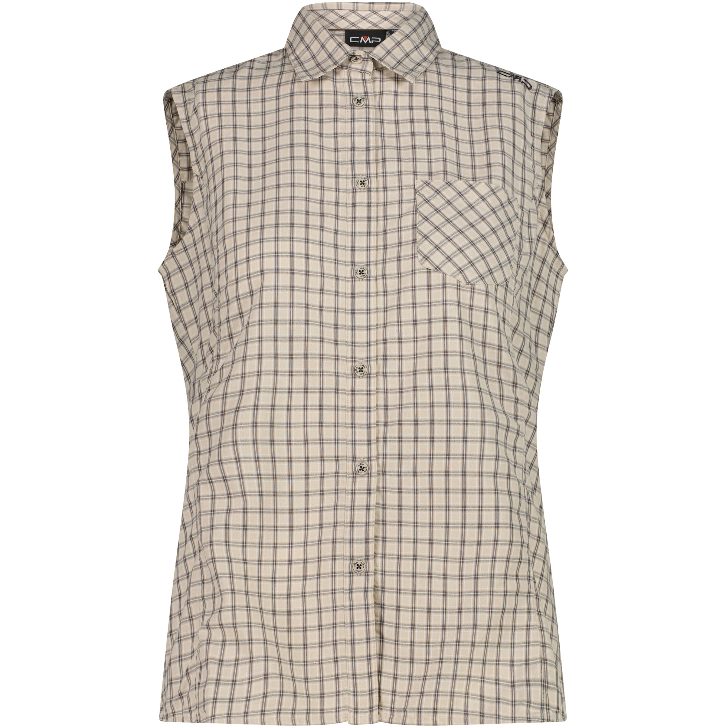 CMP Damen Blusen beige Größe XL Trekking Atmungsaktiv