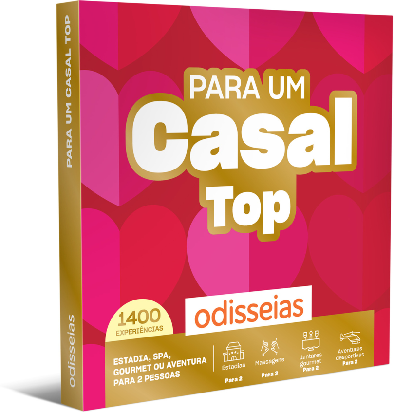 Para um Casal Top   1400 Experiências à Escolha