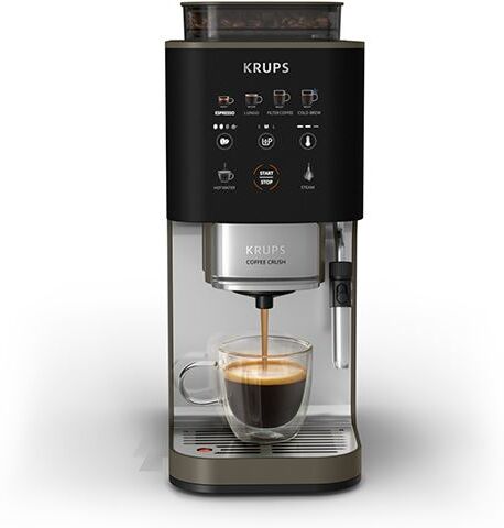Krups Máquina de Café Automática  SA403BE0 Coffee Crush Experience - Inox  Preto