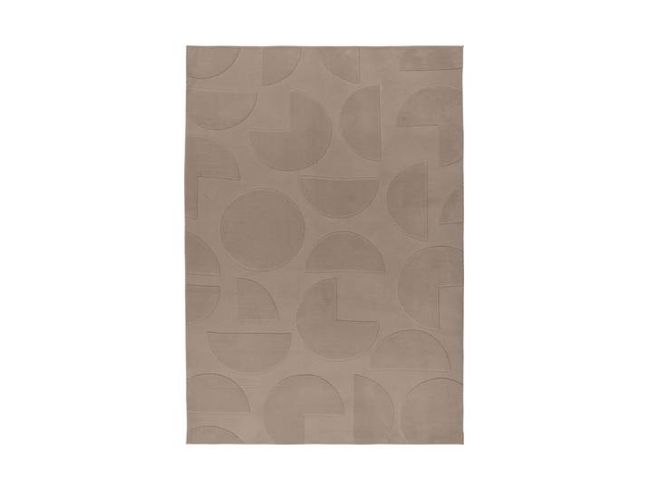 Design Teppich „Focus“ - Taupe 80 x 150 cm LALEE
