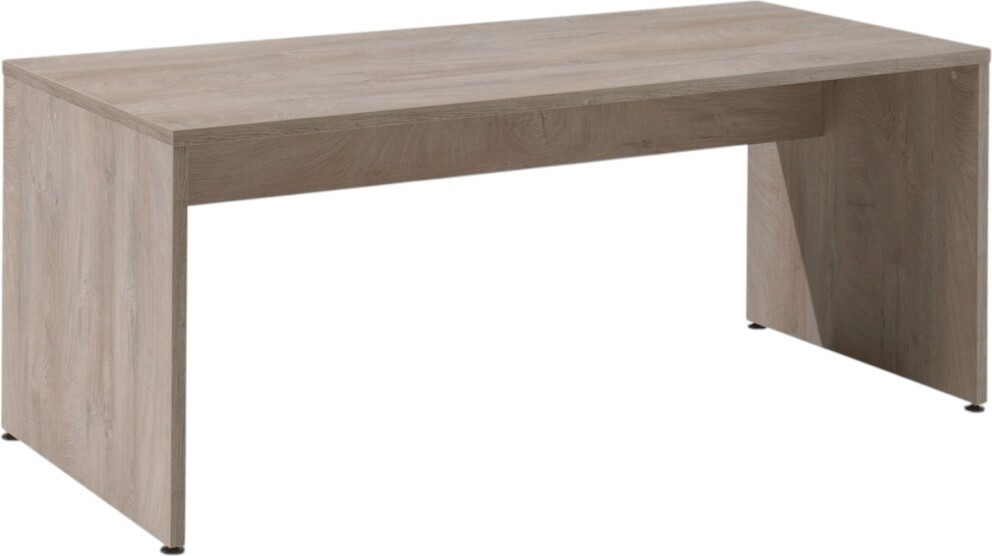 Meublorama Professioneel Bureau YUKON - Ruw Eiken - Breedte: 180 cm