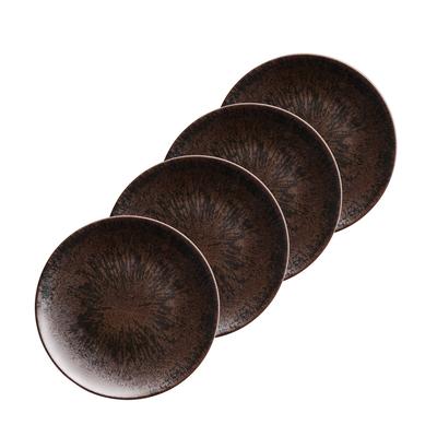 MÄSER Dessertteller 21 cm 4er Set, METALLIC BRONZE, 581292