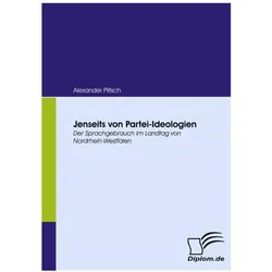 Jenseits von Partei-Ideologien, Fachbücher von Alexander Plitsch
