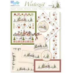 buttinette Stickvorlage "Winterzeit"