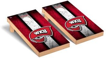 Skip's Garage Western Kentucky Hilltoppers Vintage Cornhole Board Set