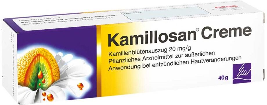 Kamillosan Creme: Wundcreme z.B. bei Neurodermitis und Ekzemen 40g