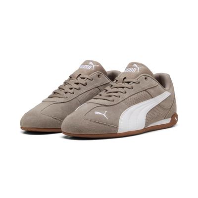 Sneaker PUMA "REPLICATCH SD", Herren, Gr. 37,5, mouse gray, puma weiß, Schuhe Sneaker, für vielseitige Aktivitäten, mit leicht profilierter Gummilaufsohle