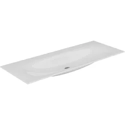 KEUCO EDITION 11 Waschtisch ohne Hahnlochbohrung, weiß, 1407x17x538mm