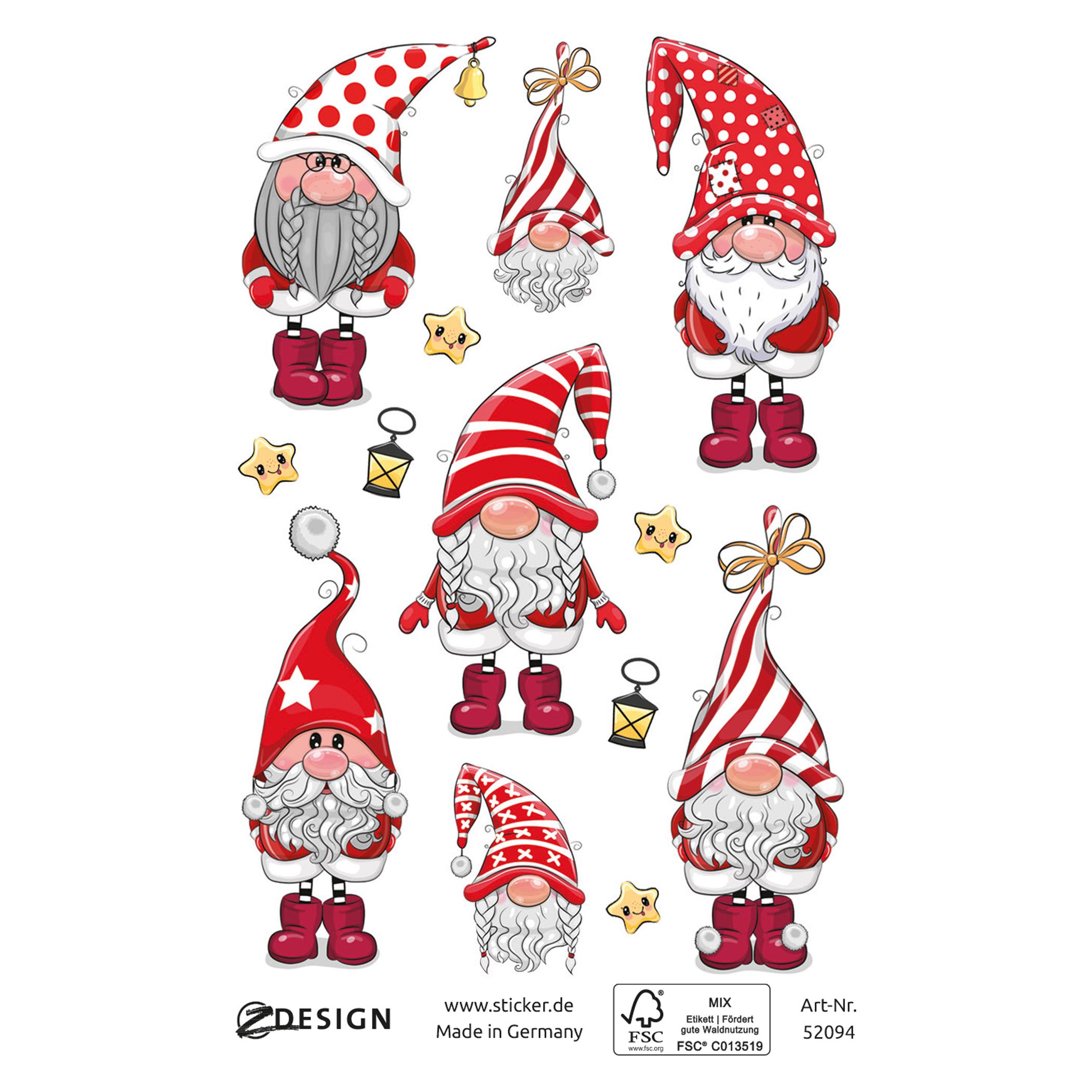 Z-Design Weihnachtssticker (21 Sticker) (52094)