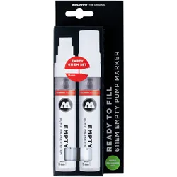 Feuerstein, Marker, Empty Pump-Marker (2x)