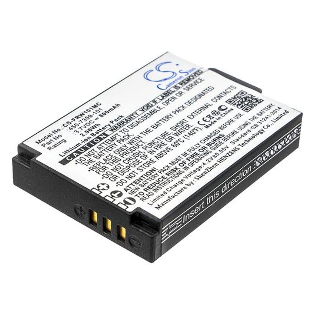 Battery for Frontrow FR Wearable Lifestyle etc (Kamera Akku) (FRW101MC)