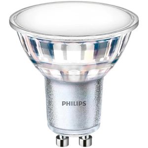 Philips LED-Lampe CorePro GU10, 4,9 W ersetzt 50 W, warmweiß, 120°