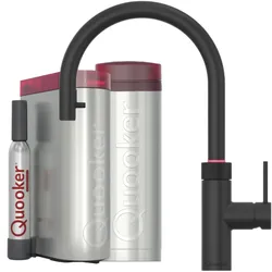 Quooker Flex Round PRO3 CUBE schwarz *inkl. 7 JAHRE GARANTIE* FXRBLK PRO3 CUBE