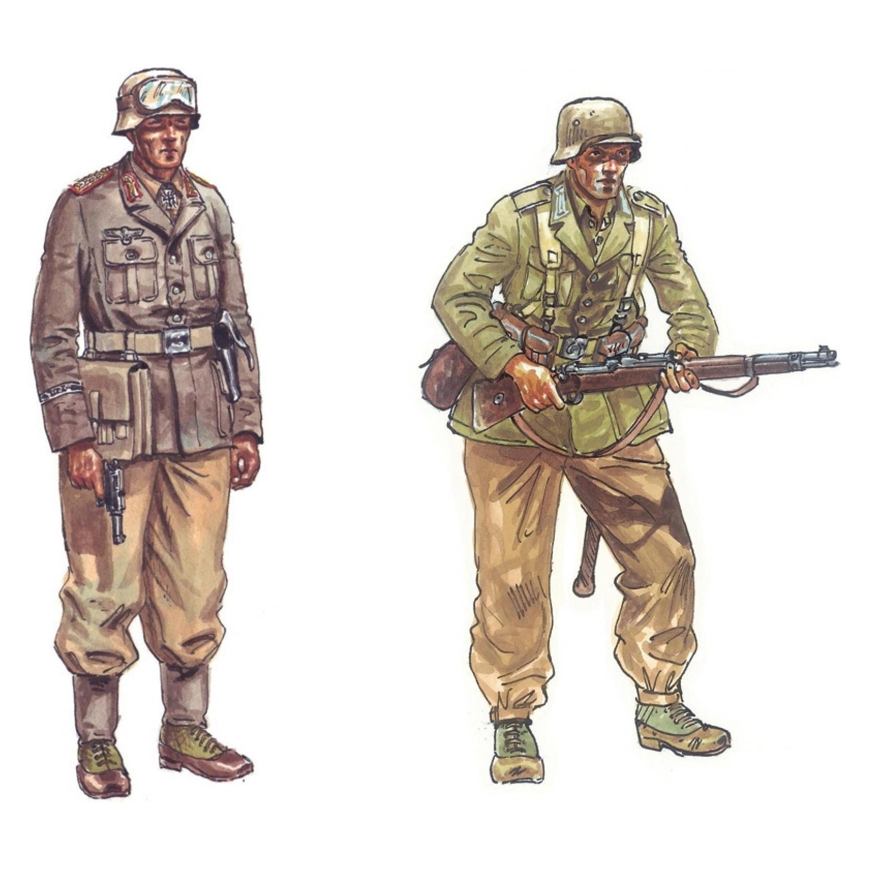Italeri German Afrika Korps 2nd WW (ITA 6099S)