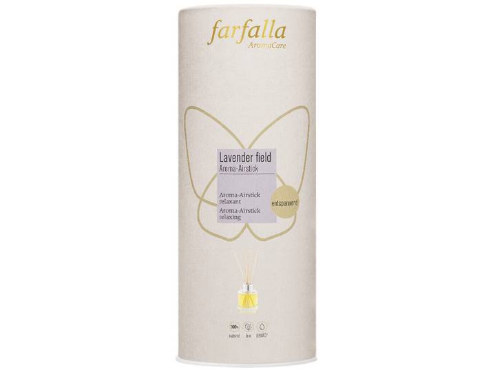 farfalla Lavender Field, Entspannender Aroma-Airstick, 100ml