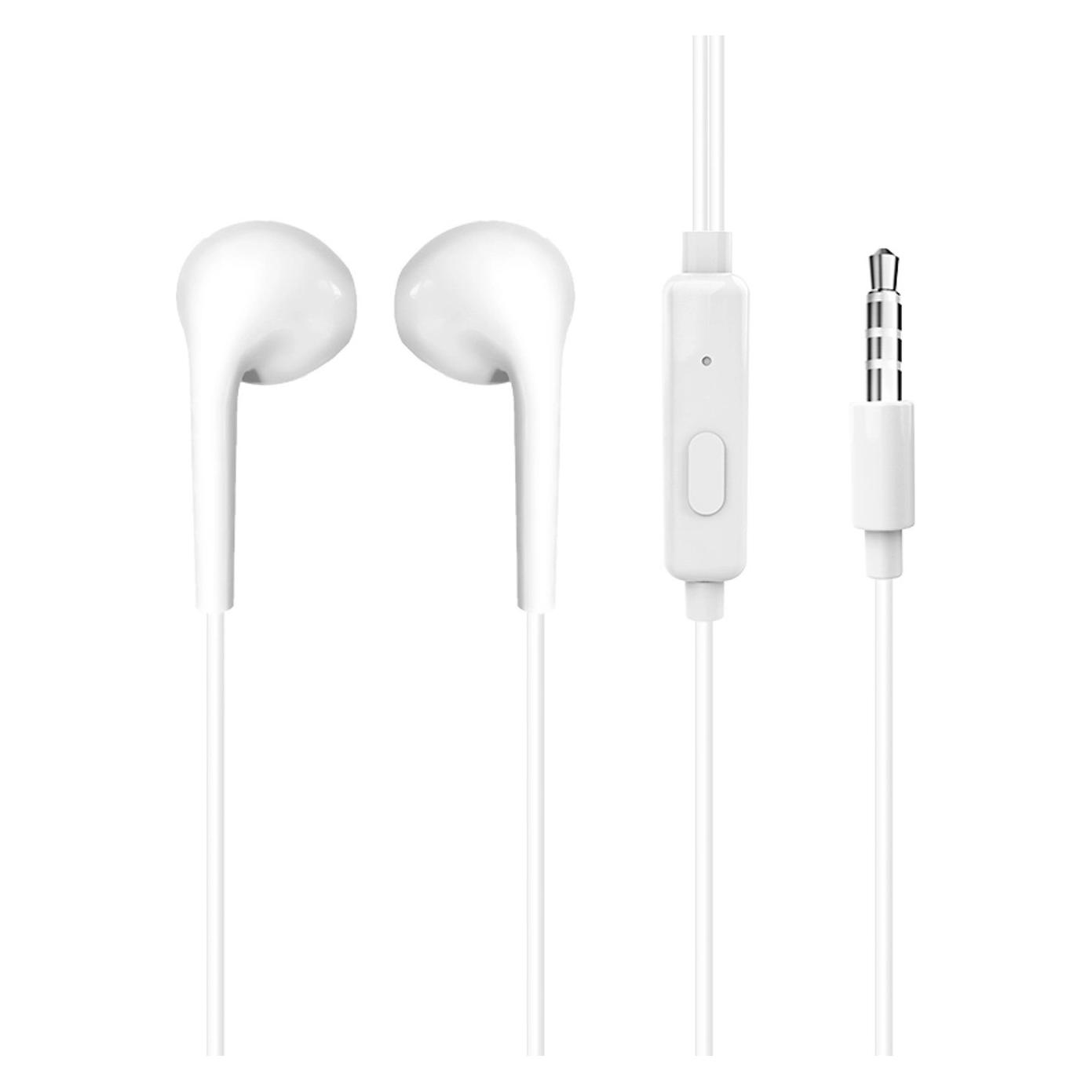 Dudao X10S kabelgebundene In-Ear-Kopfhörer, 3,5-mm-Miniklinkenstecker, 1,15 m Kabel - Weiss (Kabelgebunden) (6976625335695)