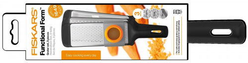 Fiskars Set râpe fine, râpe grossiere et coupe-légumes 1014414