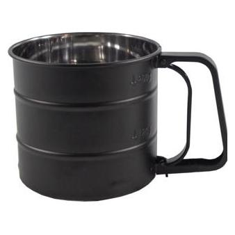 Mehlsieb Edelstahl Schwarz Ø10 Cm (10 cm) (57436744)